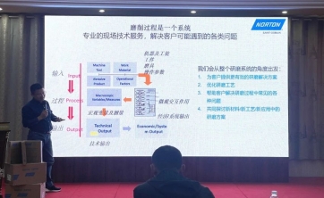 少海研磨舉行圣戈班諾頓A275春季訂貨會